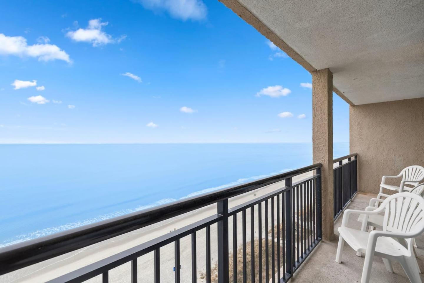 マートルビーチLuxury Ocean Front By Barefoot Landingアパートメント エクステリア 写真