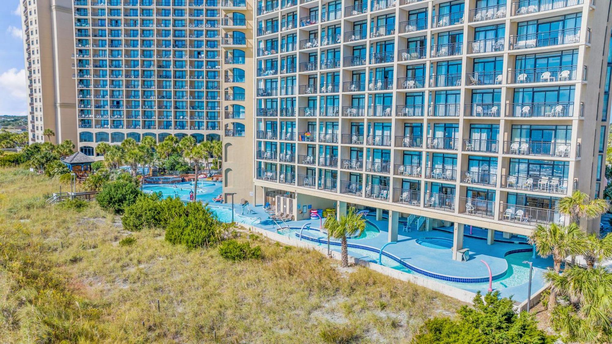マートルビーチLuxury Ocean Front By Barefoot Landingアパートメント エクステリア 写真